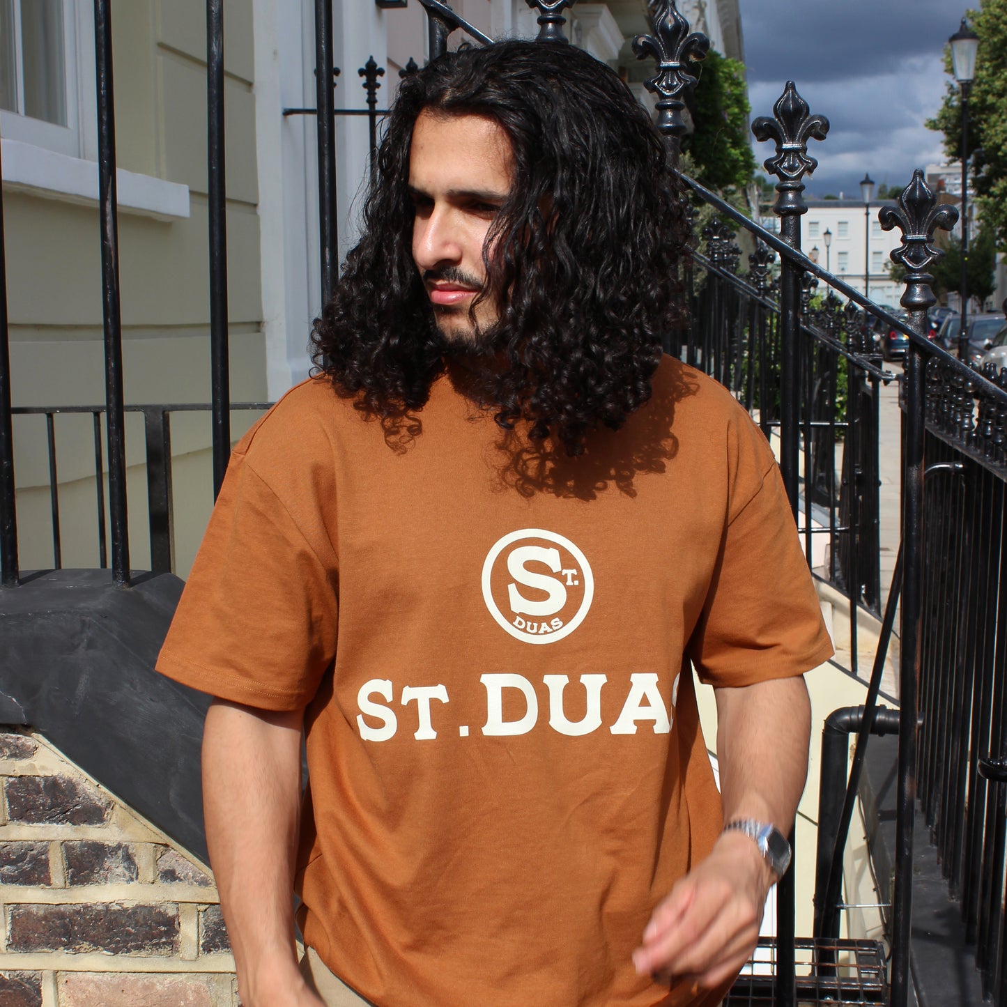 Original Logo Tee  - Toffee & Cream