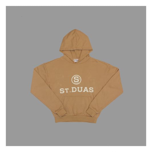 Original Logo Hoodie - Sand & Cream