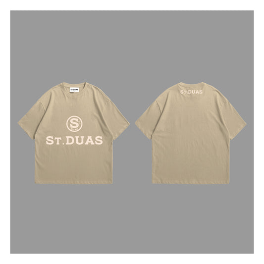 Original Logo Tee  - Sand & Cream